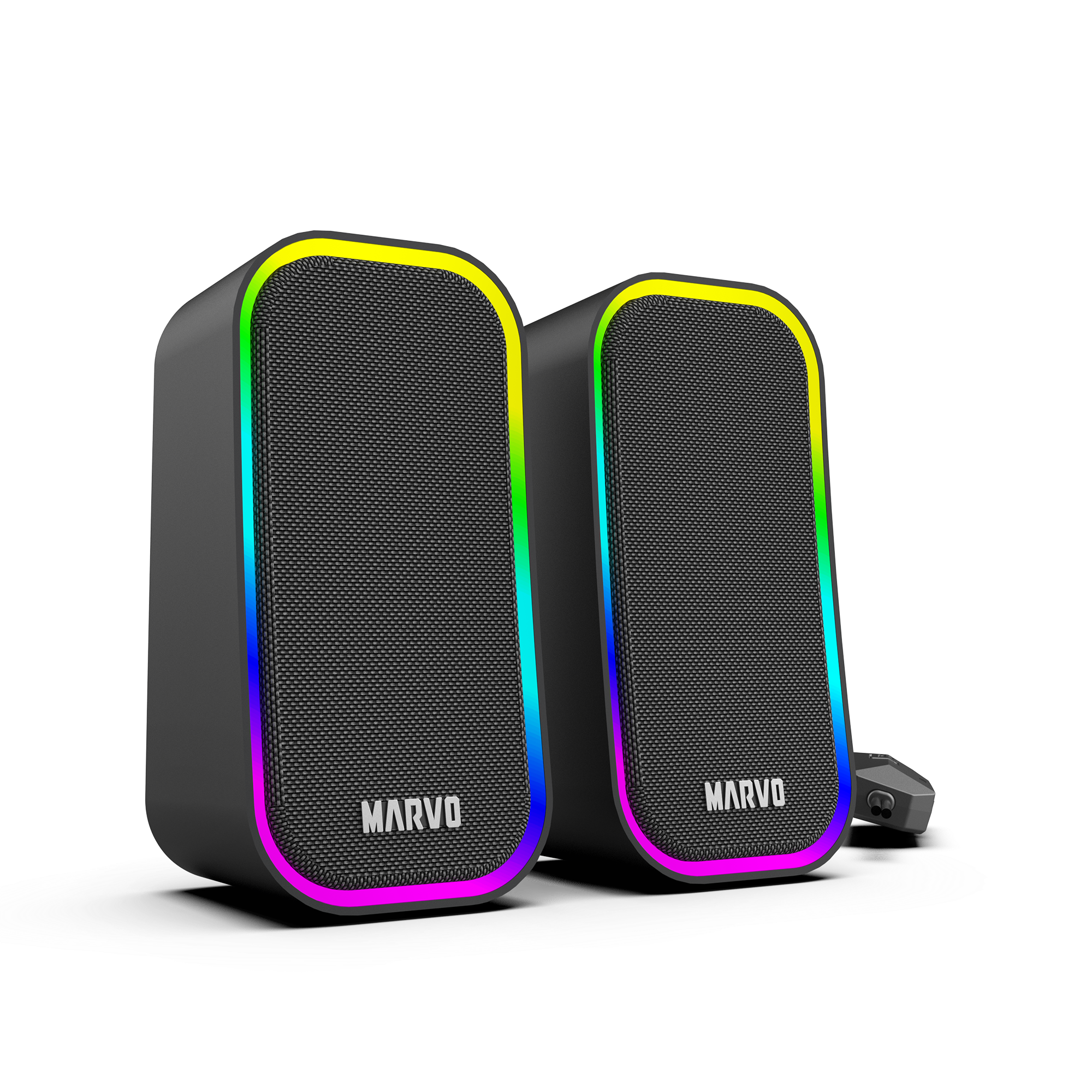 Marvo Havoc 20 Black Wired Stereo Speaker Marvo Havoc 20 Black Wired Stereo Speaker